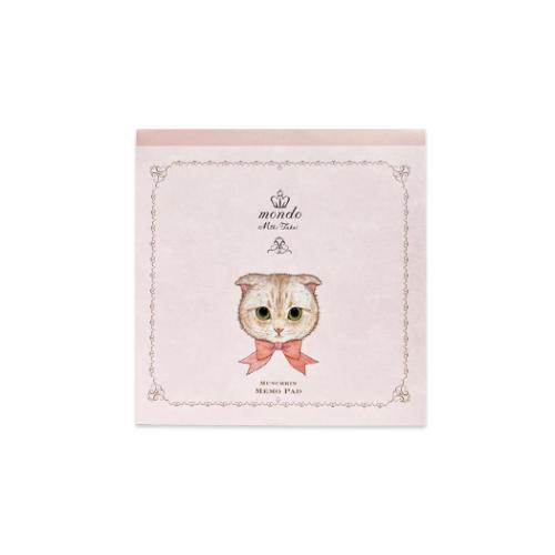 たけいみき グッズ メモ帳 猫 ガーリーイラスト