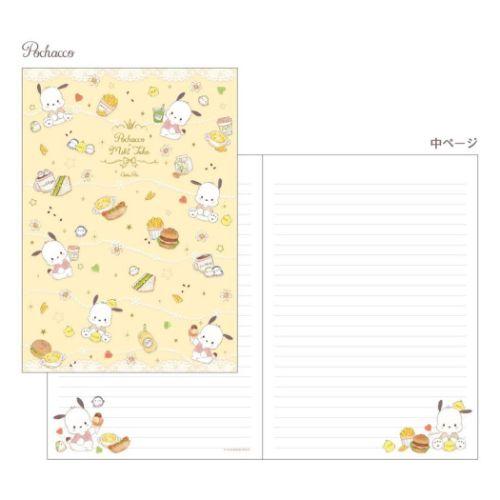 ポチャッコ たけいみき A5ノート サンリオ 横罫ノート ガーリーイラスト ナチュラルフード 新入学