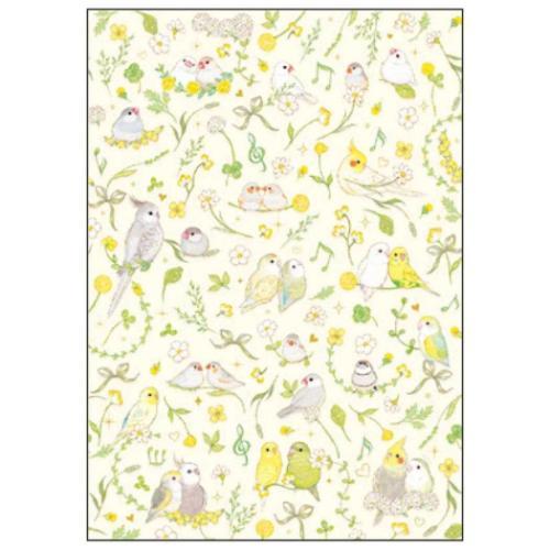 たけいみき アニマル ガーリーイラスト 横罫ノート A5ノート