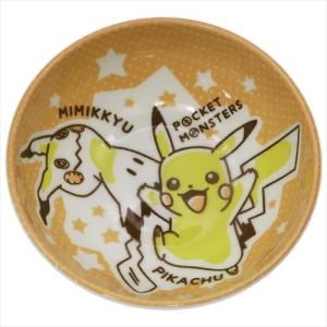 ポケットモンスター 染付ミニボウル ピカチュウ＆ミミッキュ グッズ 小鉢 キャラクター ポケモン 金正陶器 日本製