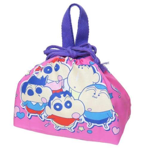 クレヨンしんちゃん グッズ お弁当きんちゃく アニメキャラクター ランチ巾着