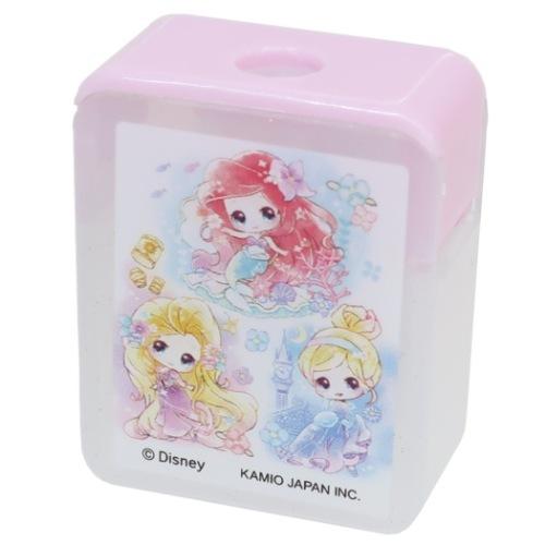 ディズニープリンセス ディズニー キャラクター 鉛筆削り スクエア えんぴつ削り 新入学 クラックス...