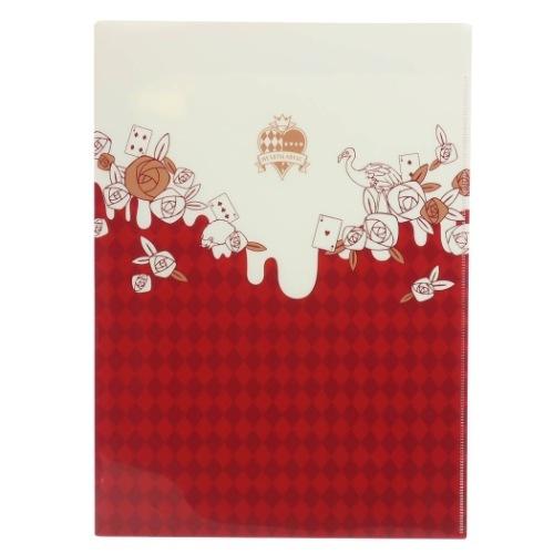 ツイステ グッズ Wポケット A4 クリアファイル ハーツラビュル寮 ポケットファイル ツイステッド...