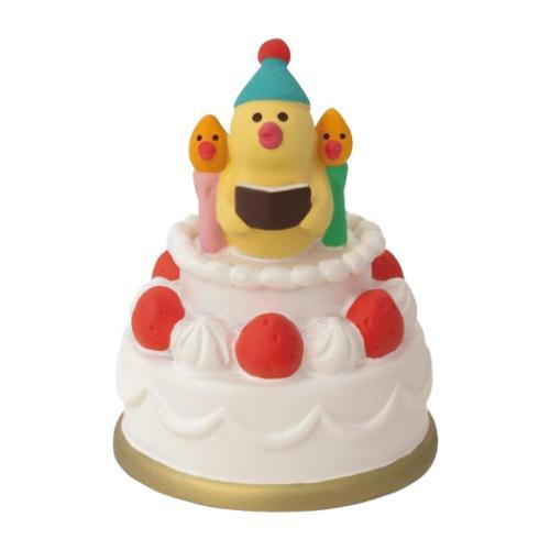 マスコット コンコンブル 歌うインコ バースデーケーキ concombre コレクション