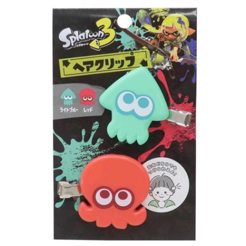 スプラトゥーン3 キャラクター ヘアアクセ ヘアクリップ 2個セット