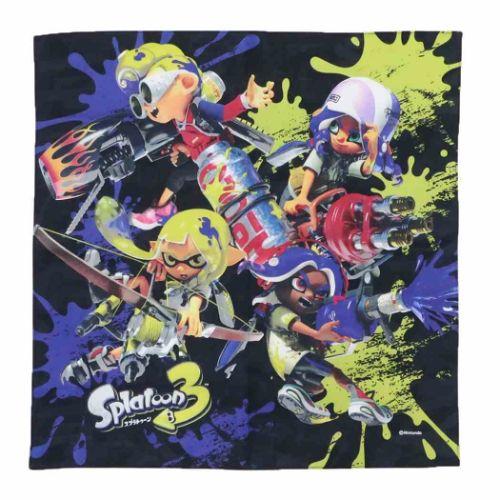 スプラトゥーン3 グッズ ランチクロス キャラクター コットンナフキン 2 新入学