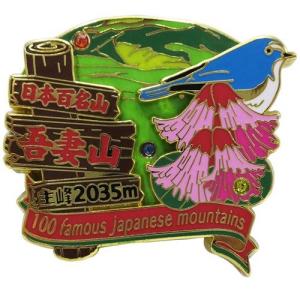 ピンバッジ 日本百名山 光岳 1段 ピンズ エイコー コレクションケース