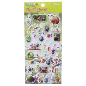ピクミン3 シールシート ぷくぷく シール ゲームキャラクター