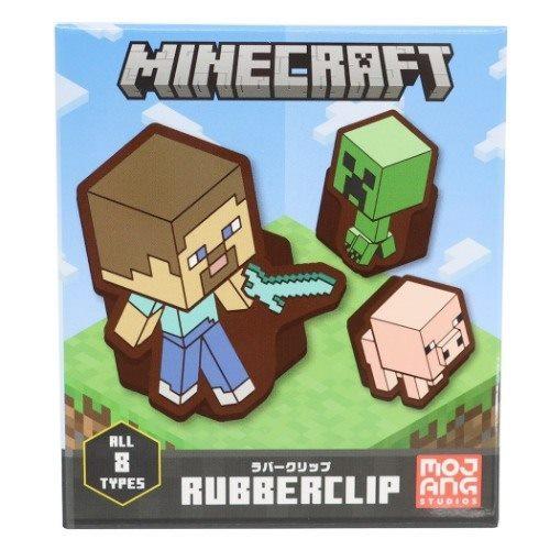 Minecraft マインクラフト ダイカット ラバー クリップ マイクラ クリップ キャラクター ...