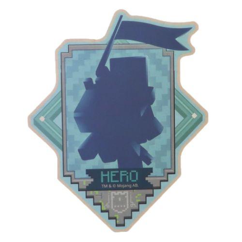 マインクラフトレジェンズ トラベルステッカー ダイカットシール HERO Minecraft Leg...