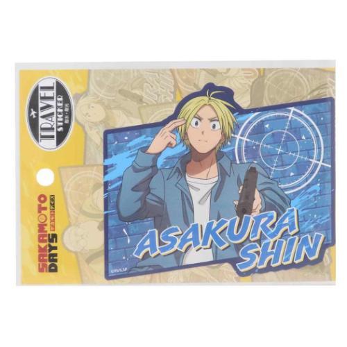 SAKAMOTO DAYS 少年ジャンプ アニメキャラクター ダイカットシール トラベルステッカー ...