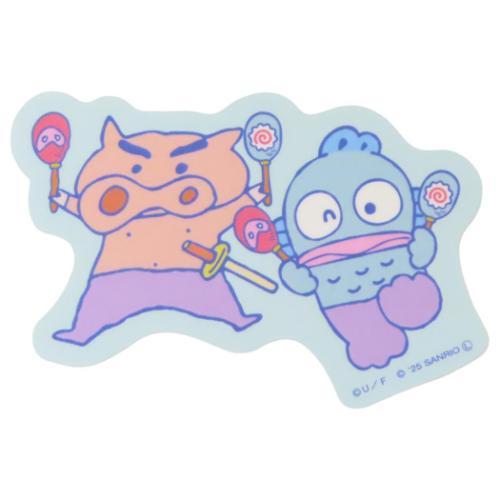 クレヨンしんちゃんxはぴだんぶい サンリオ キャラクター ダイカットシール ダイカットステッカーミニ...