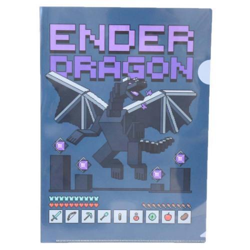 マインクラフト グッズ クリアフォルダー ゲームキャラクター A4クリアファイル PIXEL WOR...