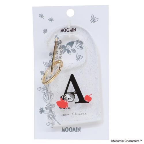 ムーミン グッズ キーリング キャラクター イニシャルカラビナチャーム