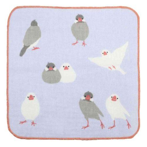 片面ガーゼハンカチタオル いろいろさくぶん ミニタオル フレンズヒル