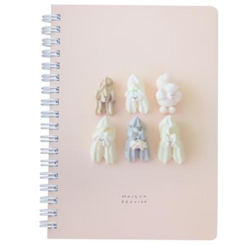 リングノート Maison terrier B6リングノート クリエイターズサーカス Meringu...