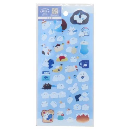 シールシート ふぁな 透明シール クリエイターズサーカス デコレーション デコシール