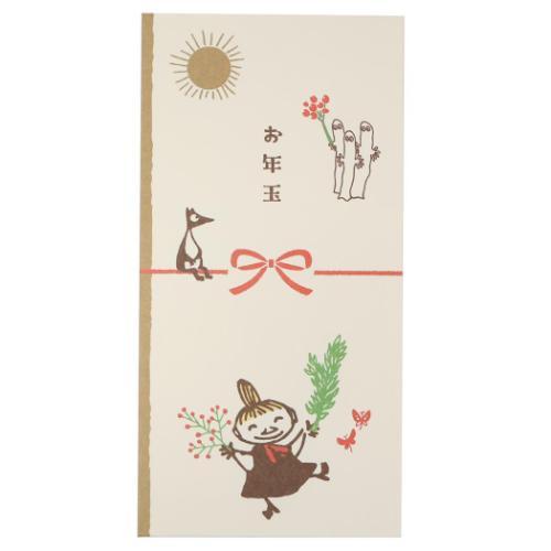 ムーミン キャラクター ぽち袋 伊予和紙ぽち袋大 3枚セット めでたや 北欧