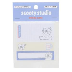 サンスター文具 1107 イルイルゴンチル スクエアメモ A柄