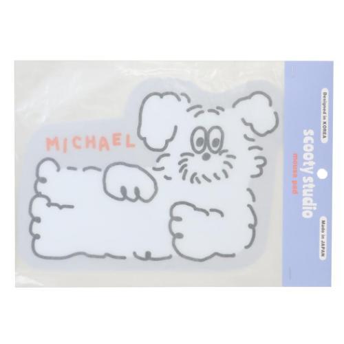 PCアクセ scooty studio マウスパッド Michael オフィス デスクワーク