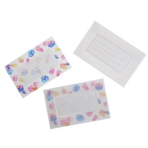 トウメイ レターセット コハク KOHAKU 手紙セット ジュエル jewel グリーンフラッシュ