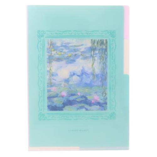 ポケットファイル DAILY MUSEUM A5ポケットクリアファイル 睡蓮