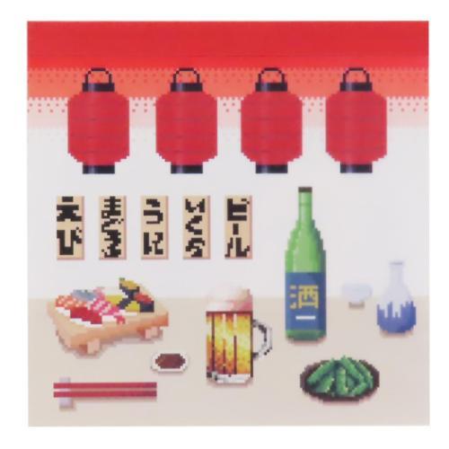 メモ帳 ピクセルック メモパッドスクエア 居酒屋 Green Flash 爆買