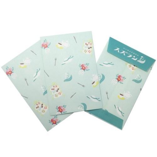 ポチ袋 ぽち袋 3枚セット シーサイドホテルスズラン レトロノームシリーズ グリーンフラッシュ プレ...