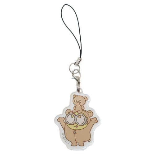 ミニオンズ モバイルアクリルストラップ キーホルダー きぐるみ ユニバーサル映画 キャラクター