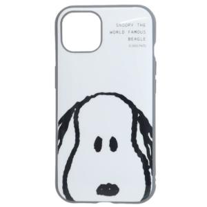 スヌーピー ピーナッツ キャラクター iPhone13ケース アイフォン13 プロテクトカバー アップ グルマンディーズ