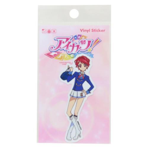 アイカツ！ グッズ ダイカットシール キャラクター ビニールステッカー 一ノ瀬かえで 制服