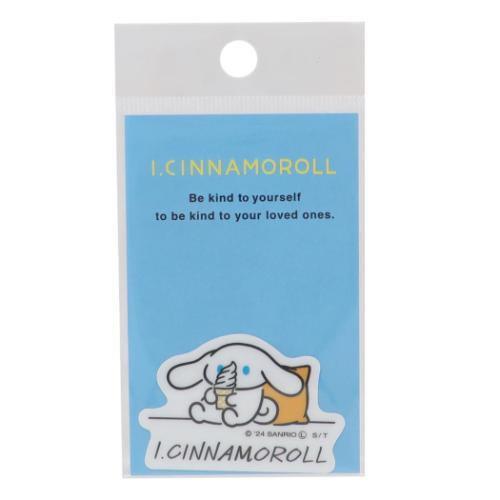 シナモロール ステッカー グリッターミニステッカー ソフトクリーム アイシナモロール サンリオ ゼネ...