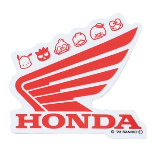 ビニールシール はぴだんぶい SuperCub×HAPIDANBUI ダイカットステッカー ロゴ サ...