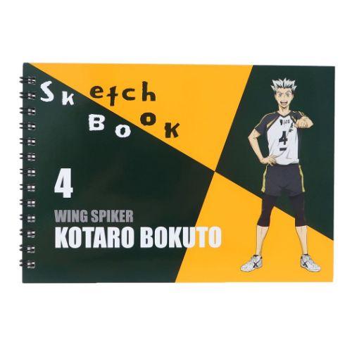 ハイキュー！！ 図案スケッチブック お絵かき帳 木兎光太郎 少年ジャンプ アニメキャラクター