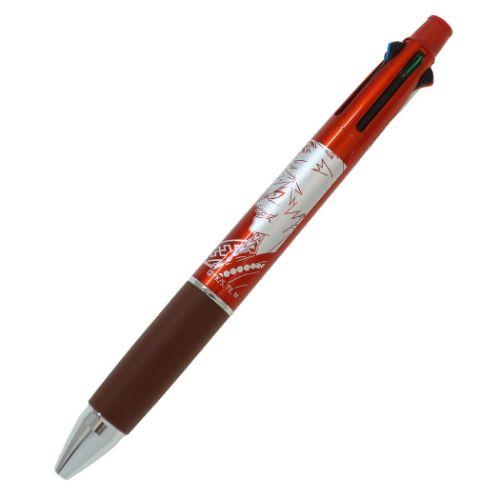 シャープペン＆黒赤青緑4色ボールペン 地獄楽 ジェットストリーム 4＆1 ボール径0.5mm 亜左 ...