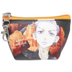 東京リベンジャーズ イヤフォンポーチ ナスカン付き ミニポーチ 三ツ谷隆 ミツヤ 少年マガジン ハセプロ 小物入れ