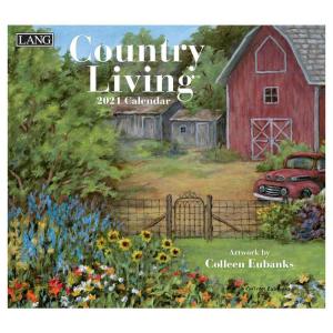 カレンダー 2021 ラング LANG Coleen Eubaanks Country Living カントリー 風景