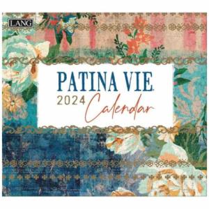 壁掛けカレンダー2024年 LANG ラング 2024 Calendar Patina Vie