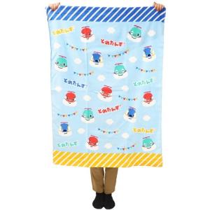 とれたんず キャラクター キッズタオルケット ...の詳細画像3
