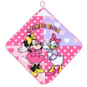 ミニー＆デイジー ループ付き 幼稚園 ハンドタオル ディズニー