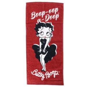 ベティブープ キャラクター フェイスタオル プリント ロングタオル スカート BETTY BOOP グッズ プレゼント 男の子 女の子 バレンタイン