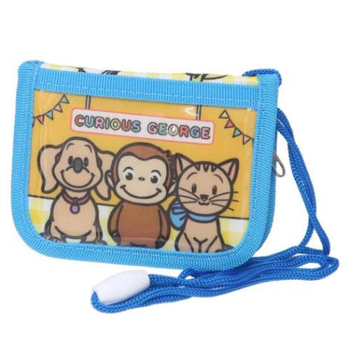 おさるのジョージ 絵本キャラクター キッズ財布 ウォレット フレンズ