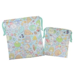 ティSG-5526534IF 【送料無料】【すみっコぐらし】プラコップと巾着