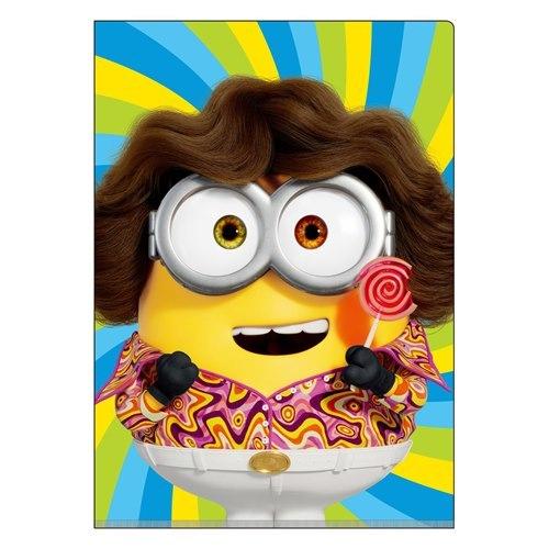 ミニオンズフィーバー キャラクター ポケットファイル WポケットA4クリアファイル プレゼント 男の...