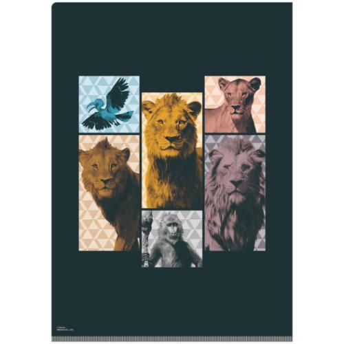 クリアファイル ライオンキング ムファサ Wポケットクリアファイル ディズニー 新学期 入学準備 文...