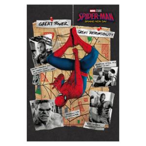マーベル展 スパイダーマン ポスター ポストカード クリアファイル 新品未開封 スパイダーマン：ブランド・ニュー・デイ POSTCARD 3Dポストカード A