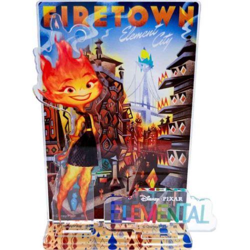 キーリング マイ・エレメント アクリルスタンドキーホルダー ディズニー エンバー コレクション 雑貨