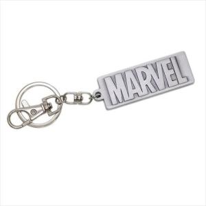 MARVEL メタルキーホルダー ボックスロゴ マーベル キーリング