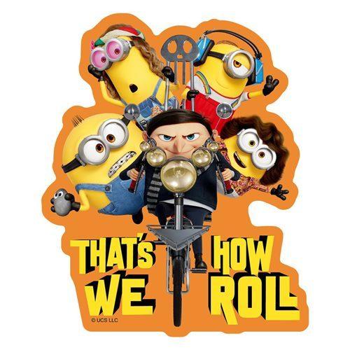 ミニオンズフィーバー ビッグ シール ダイカットステッカー A ユニバーサル映画 プレゼント 男の子...