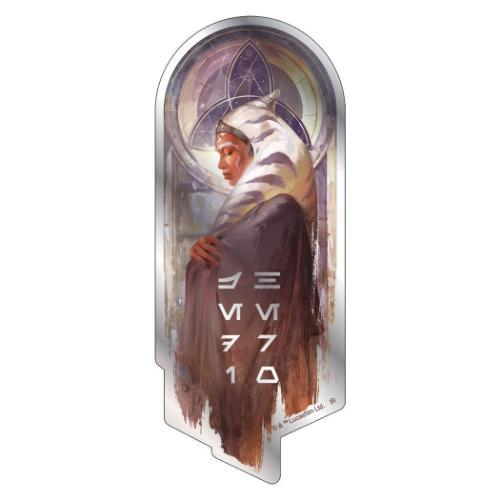 ビッグシール スターウォーズ アソーカ メタリックステッカー STAR WARS コレクション雑貨